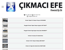 Tablet Screenshot of cikmaciefe.com
